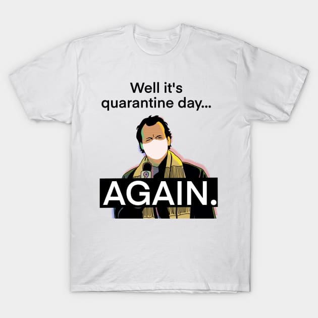 Groundhog Day 2020. Color 80s T-Shirt by chillstudio